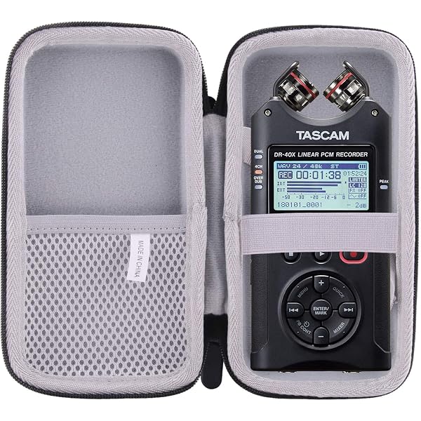 Amazon.com: JINMEI Hard Case Replacement for Tascam DR-40X Four